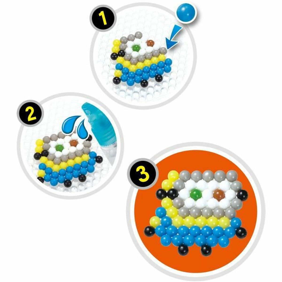 Lasihelmet Aquabeads Minions